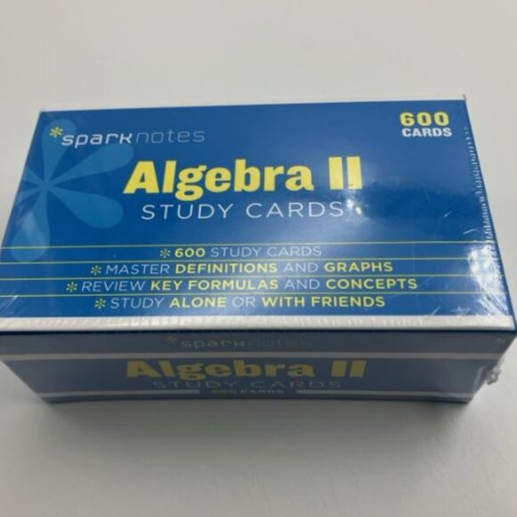 Algebra II Spark Notes Flash Cards - Picture 2 of 7